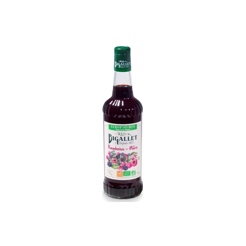 Sirop framboise et mûre 70cl