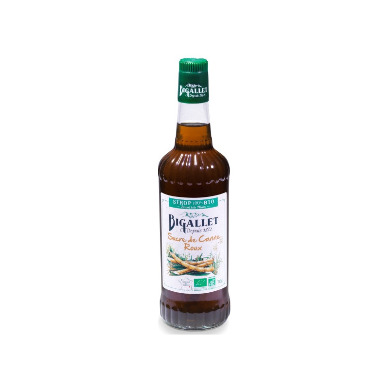 Sirop sucre de canne roux 70cl