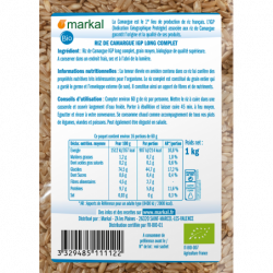 Riz long complet de Camargue IGP 1kg