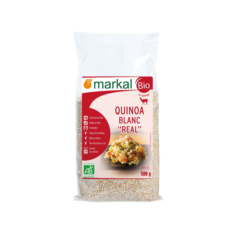 Graine de quinoa réal blanche 500g