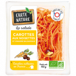 Carotte aux noisettes et...