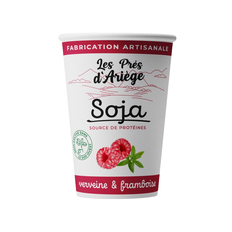 Soja verveine framboise 400g