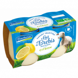 Yaourt brebis citron 2x125g...