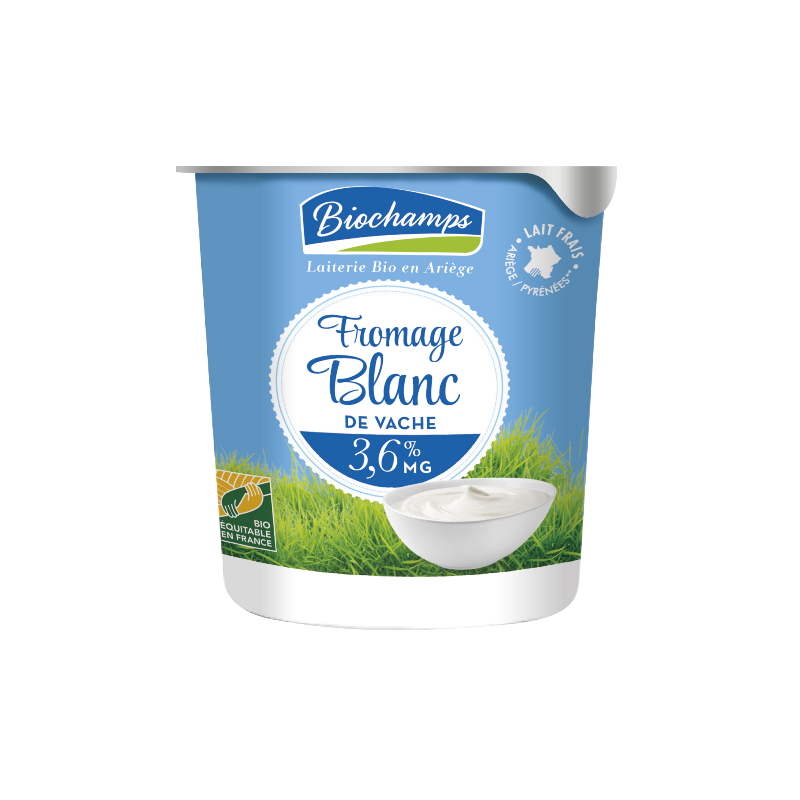 Fromage blanc vache 3,6% MG 400g