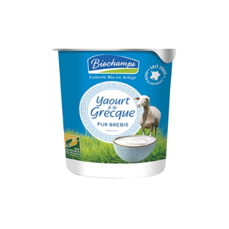 Yaourt brassé nature brebis à la grecque 400g