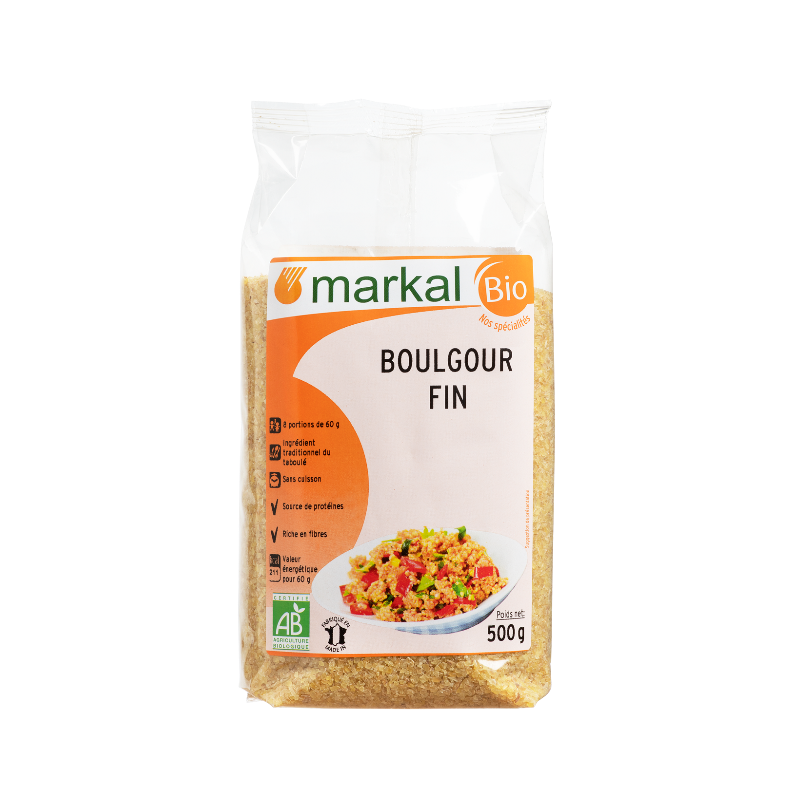 Boulgour fin (étui carton) 500g