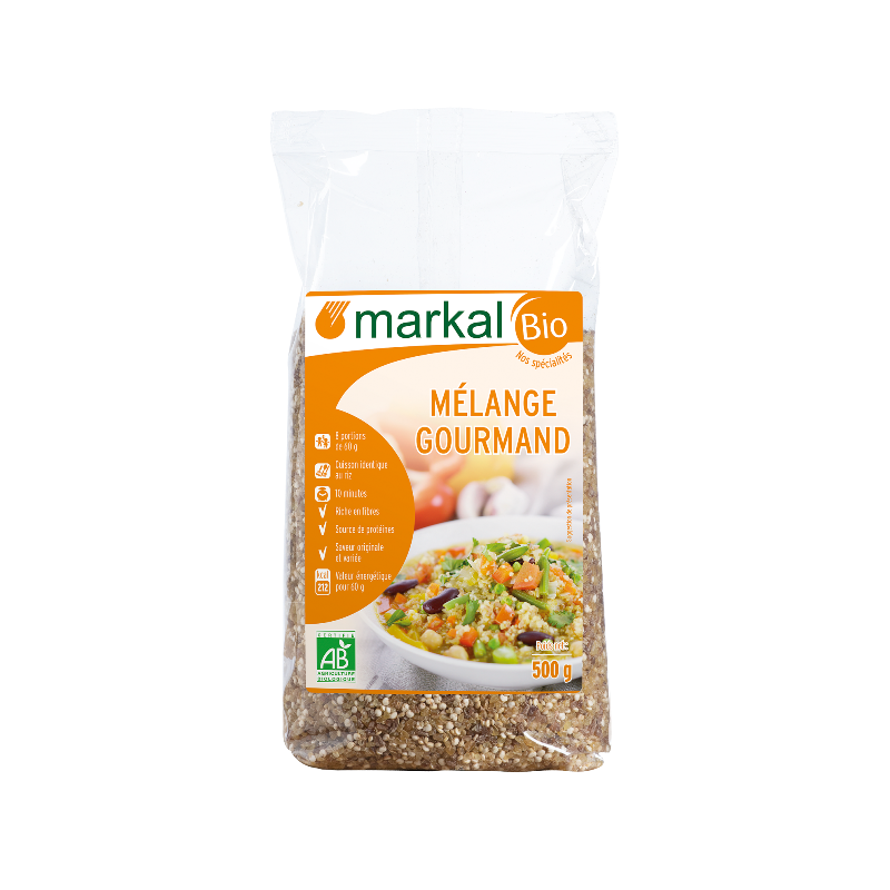 Mélange gourmand 500g (boulgour, quinoa, épeautre)