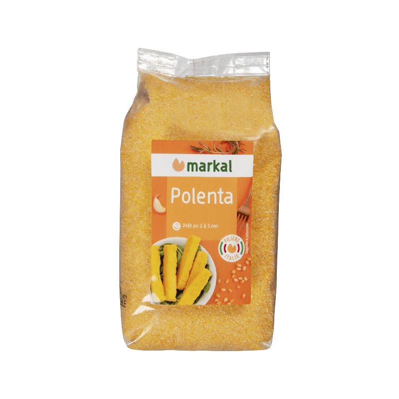 Polenta, semoule de maïs précuite 500g