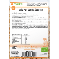 Maïs pop corn 500g