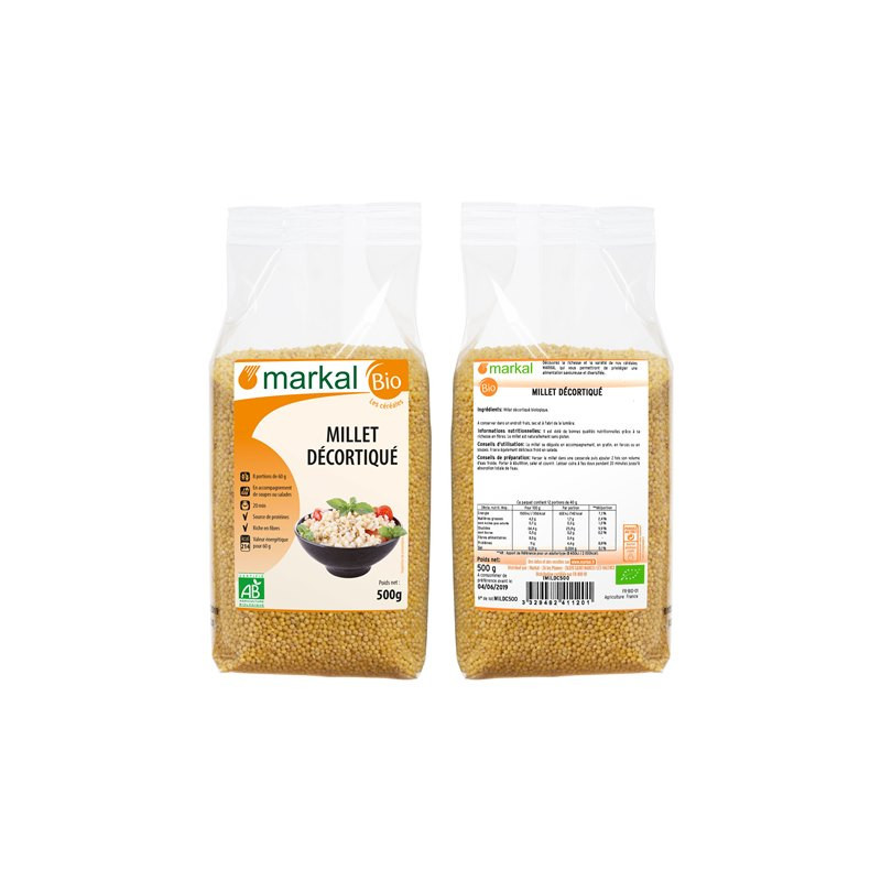 Millet décortiqué 500g