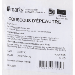 Couscous d'épeautre 5kg