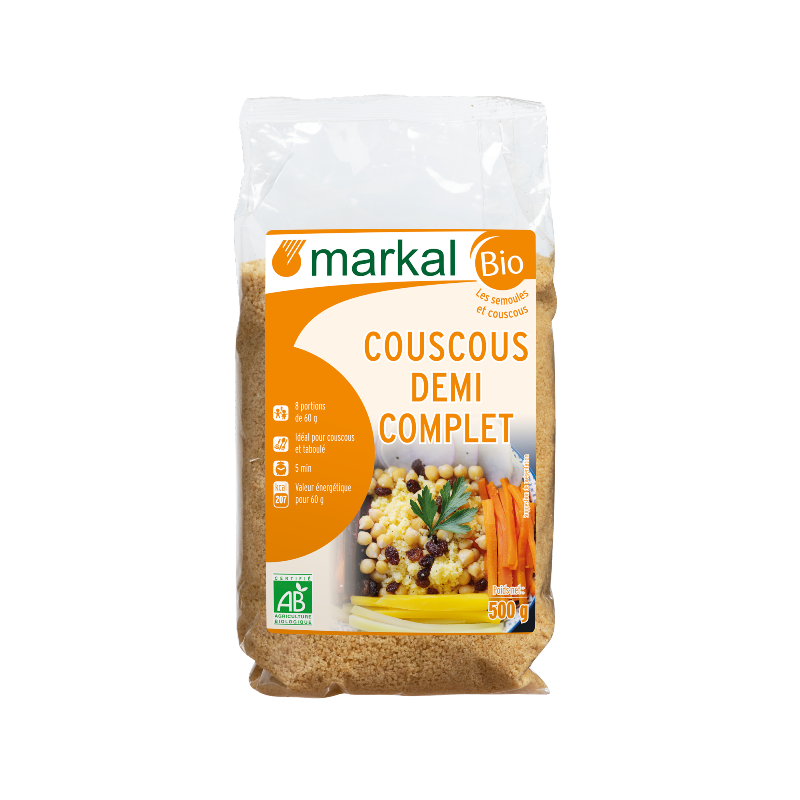 Couscous 1/2 complet 500g