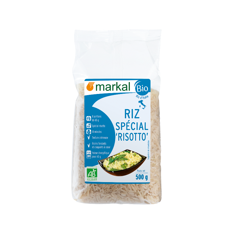 Riz long blanc spécial risotto 500g