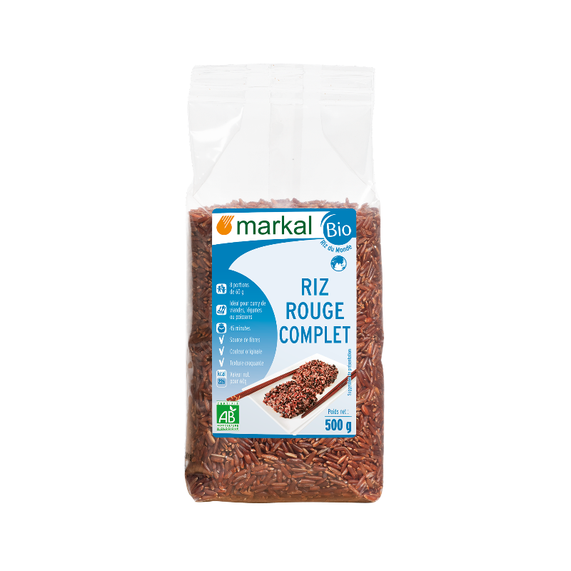 Riz rouge complet 500g