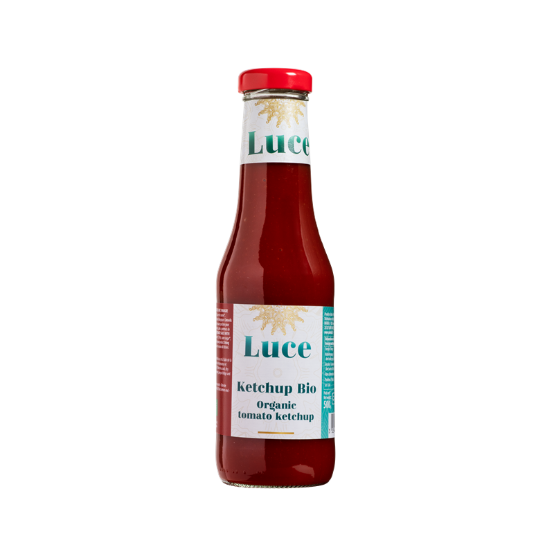 Ketchup bouteille verre 500g