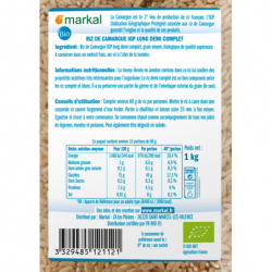 Riz long 1/2 complet de Camargue IGP 1kg