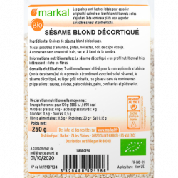 Sésame décortiqué 250g