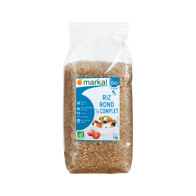 Riz rond 1/2 complet 1kg