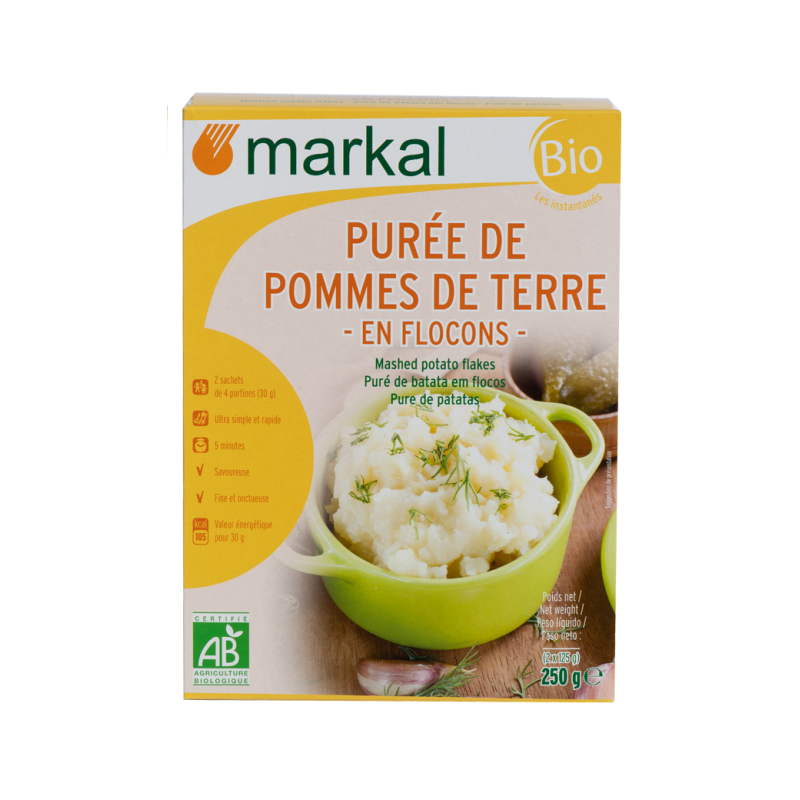 Flocons pomme de terre spécial purée 2x125g