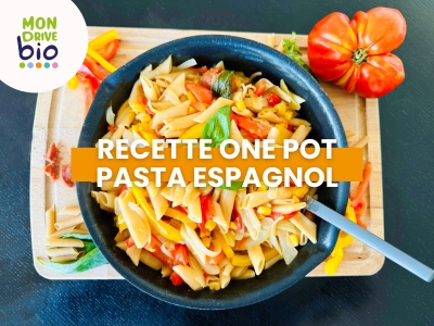 Recette : One pot pasta espagnol